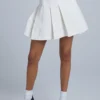 The Ragged Priest Kickers Classics Beige Denim Tennis Skirt