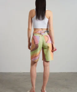 The Ragged Priest Acid Denim Short WOMEN'S