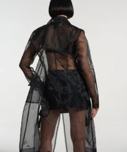 The Ragged Priest NEW ARRIVALS Gatekeeper Organza Trench Coat 10 The Ragged Priest NEW ARRIVALS Gatekeeper Organza Trench Coat