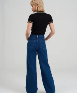 The Ragged Priest WOMEN'S Kickers Classics Indigo Denim Baggy Jean