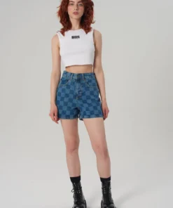 The Ragged Priest Rave Short - Blue