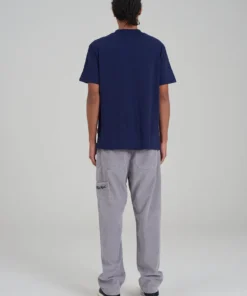 The Ragged Priest MEN'S Kickers Classics Navy Print And Embroidery Tee