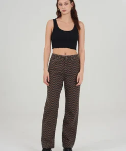 The Ragged Priest Wave Jean - Brown