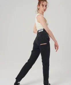 The Ragged Priest Organic Butt Cut Jean Charcoal NEW ARRIVALS