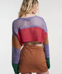 The Ragged Priest Cell Cropped Knit