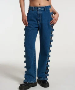 The Ragged Priest Clouded Cut Out Dad Jean