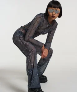 The Ragged Priest NEW ARRIVALS Commander Mesh Pant