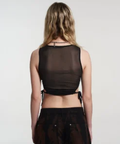 The Ragged Priest Obsidian Mesh Top NEW ARRIVALS