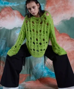 The Ragged Priest WOMEN'S Haze Knit - Green