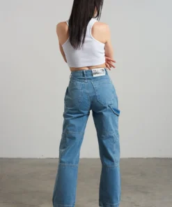 The Ragged Priest Combat Jean - Light Blue NEW ARRIVALS