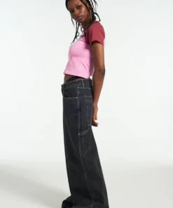 The Ragged Priest Ragged Pink Raglan Tee 9 The Ragged Priest Ragged Pink Raglan Tee