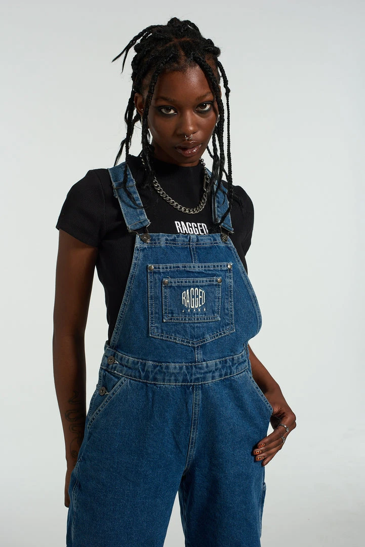 The Ragged Priest NEW ARRIVALS Ragged Blue Dungarees 2 The Ragged Priest NEW ARRIVALS Ragged Blue Dungarees