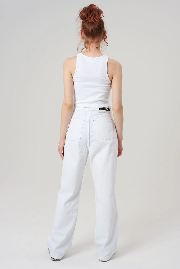 The Ragged Priest Dad Jean - White 5 The Ragged Priest Dad Jean - White