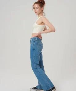 The Ragged Priest Organic Dakota Jean Light Blue NEW ARRIVALS