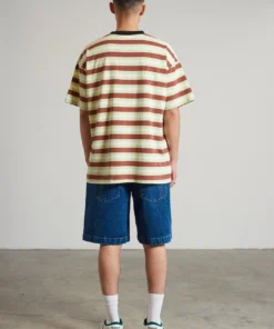 The Ragged Priest Ragged Short Sleeve Stripe Top NEW ARRIVALS