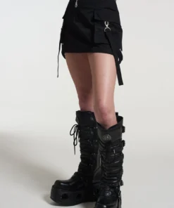 The Ragged Priest Force Cargo Mini Skirt
