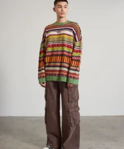 The Ragged Priest NEW ARRIVALS Explorer Brown Cargo Jean