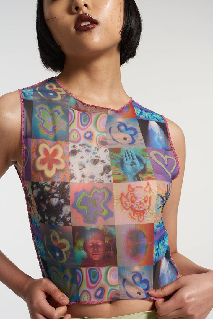 The Ragged Priest Flashback Mesh Top NEW ARRIVALS 3 The Ragged Priest Flashback Mesh Top NEW ARRIVALS