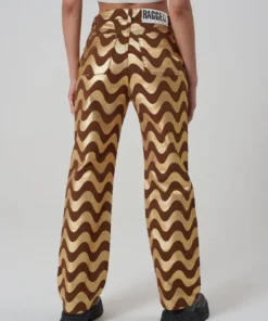 The Ragged Priest Wave Jean - Gold WOMEN'S