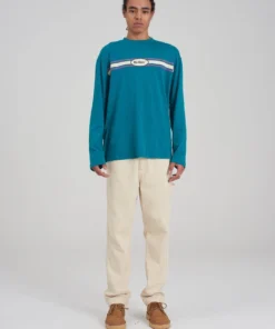 The Ragged Priest MEN'S Kickers Classics Green Long Sleeve Tee