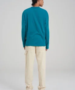 The Ragged Priest MEN'S Kickers Classics Green Long Sleeve Tee