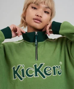 The Ragged Priest Kickers Classics Green Fleece Sweatshirt