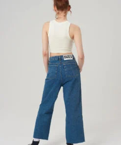 The Ragged Priest Grip Skater Jean - Blue WOMEN'S