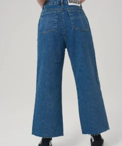 The Ragged Priest Grip Skater Jean - Blue WOMEN'S
