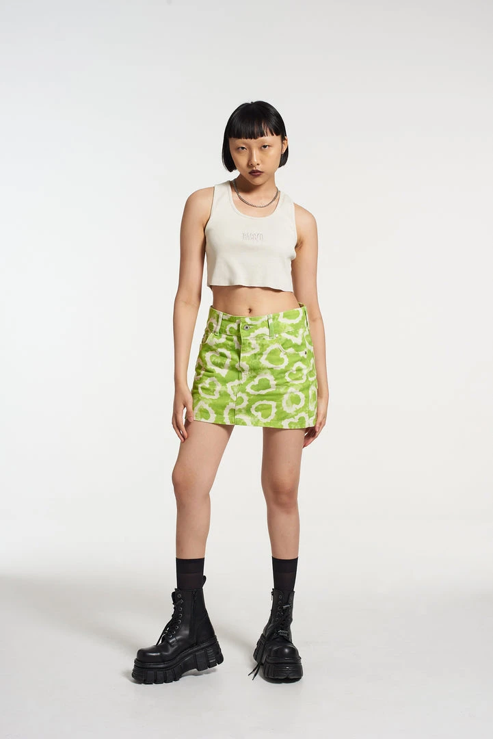 The Ragged Priest Hedonism Print Skirt 3 The Ragged Priest Hedonism Print Skirt