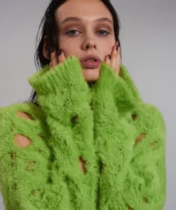 The Ragged Priest WOMEN'S Haze Knit - Green