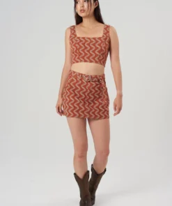 The Ragged Priest Milk It Reach Skirt WOMEN'S