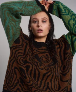 The Ragged Priest Higher Knit - Brown WEBSITE EXCLUSIVES