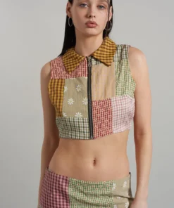 The Ragged Priest Jessie Cropped Shirt WOMEN'S