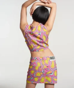 The Ragged Priest NEW ARRIVALS Nimbus Print Skirt