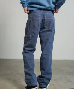 The Ragged Priest NEW ARRIVALS Kickers Classic Blue Cord & Drill Panel Pant