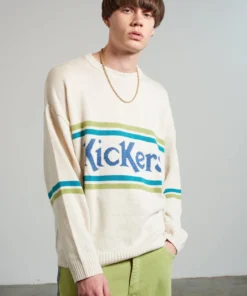 The Ragged Priest Kickers Classics Ecru Knit Jumper NEW ARRIVALS