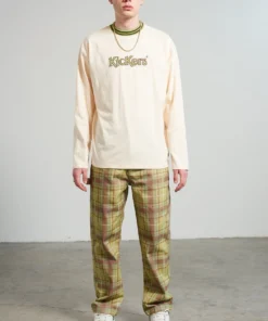 The Ragged Priest NEW ARRIVALS Kickers Classics Ecru Long Sleeve Tee