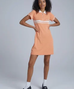 The Ragged Priest Kickers Classics Coral Polo Dress