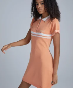The Ragged Priest Kickers Classics Coral Polo Dress