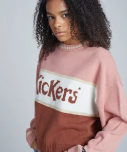 The Ragged Priest WOMEN'S Kickers Classics Dusty Pink Knit