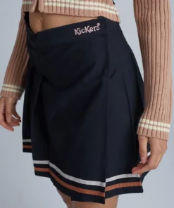 The Ragged Priest Kickers Classics Black Pleated Mini Skirt