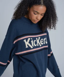 The Ragged Priest Kickers Classics Dark Blue Knit