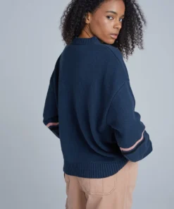 The Ragged Priest Kickers Classics Dark Blue Knit