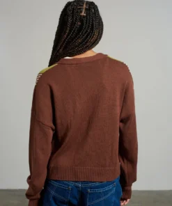 The Ragged Priest Kickers Classics Brown Stripe Cardigan NEW ARRIVALS