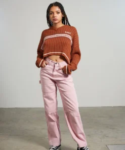 The Ragged Priest Kickers Classics Pink Combat Pant