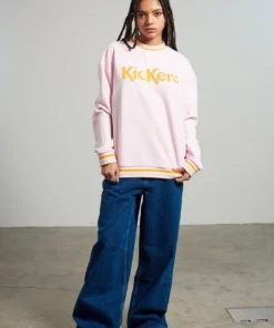 The Ragged Priest Kickers Classics Pink Sweat NEW ARRIVALS