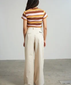 The Ragged Priest NEW ARRIVALS Kickers Classics Ecru Drill Pant