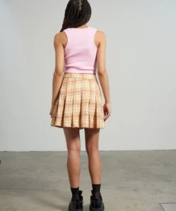 The Ragged Priest Kickers Classics Check Pleated Skirt
