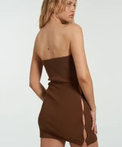 The Ragged Priest NEW ARRIVALS Milk It Lagoon Bandeau Mini Dress