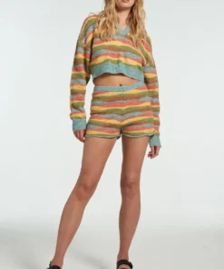 The Ragged Priest Milk It Skyline Knit Short